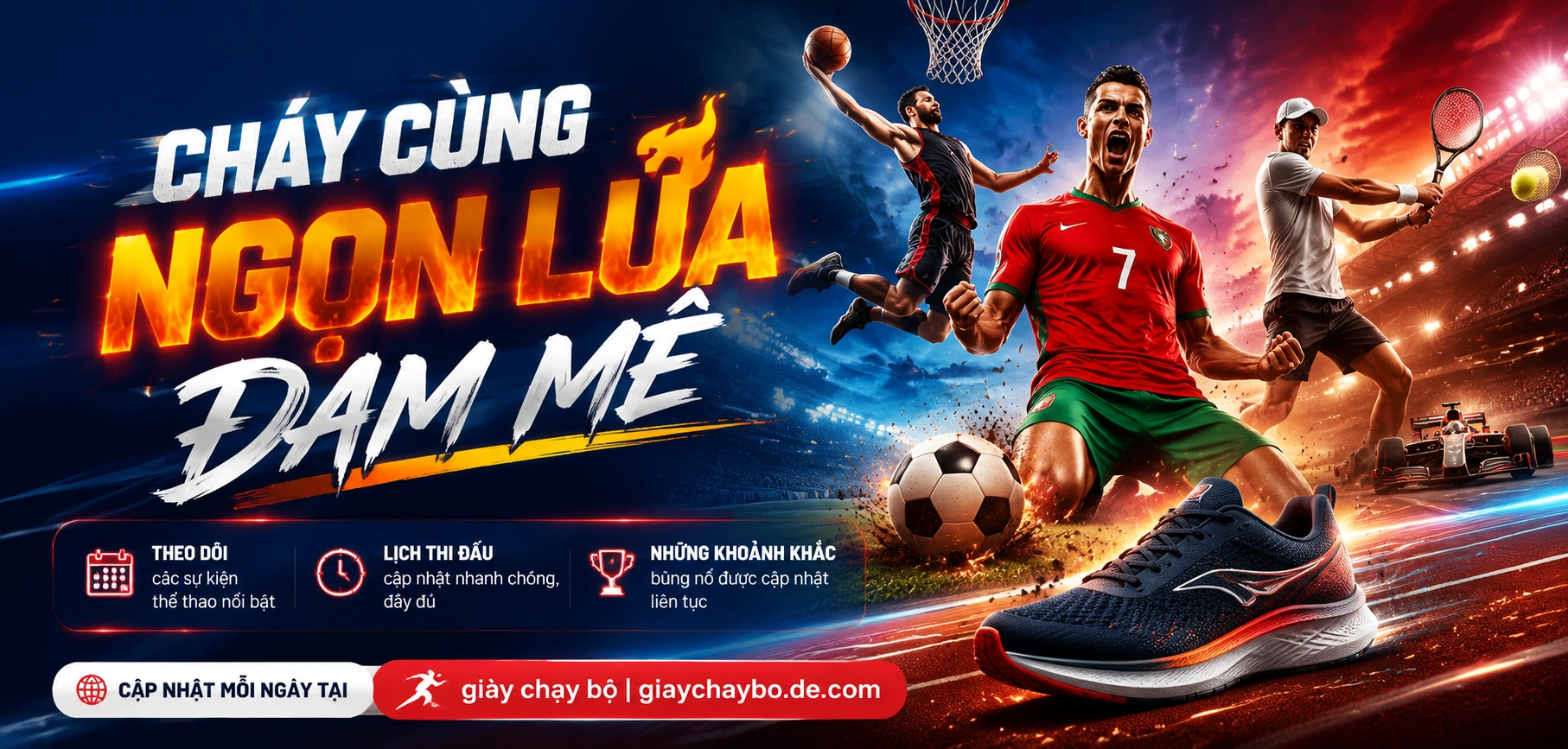 Bóng rổ và tennis theo giờ thi đấu